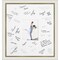 Eva Signature Mat Picture Frame, Photo Frame Wedding Guest Book Alternative, Autograph Picture Mat for Signature Board, Wedding Celebrations Graduations Support Encouragement or Retirement